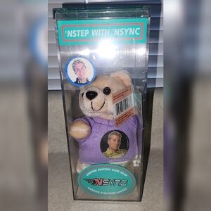 Vintage Limited Edition 'N Step With 'NSYNC Collectible Bear LANCE